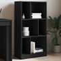 Estantería madera de ingeniería negro 57x28,5x107,5 cm de , Librerías y estanterías - Ref: Foro24-848004, Precio: 58,29 €, De...