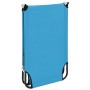 Tumbona plegable de acero azul turquesa de vidaXL, Tumbonas - Ref: Foro24-310348, Precio: 75,60 €, Descuento: %