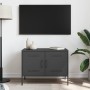 Mueble de TV acero negro 68x39x50,5 cm de , Muebles TV - Ref: Foro24-842934, Precio: 74,77 €, Descuento: %