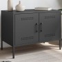Mueble de TV acero negro 68x39x50,5 cm de , Muebles TV - Ref: Foro24-842934, Precio: 74,77 €, Descuento: %