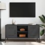 Mueble para TV de acero negro 100,5x39x50,5 cm de , Muebles TV - Ref: Foro24-842988, Precio: 92,67 €, Descuento: %