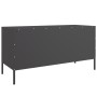 Mueble para TV de acero negro 100,5x39x50,5 cm de , Muebles TV - Ref: Foro24-842988, Precio: 92,67 €, Descuento: %