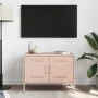 Mueble de TV acero rosa 68x39x50,5 cm de , Muebles TV - Ref: Foro24-842936, Precio: 78,05 €, Descuento: %