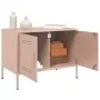 Mueble de TV acero rosa 68x39x50,5 cm de , Muebles TV - Ref: Foro24-842936, Precio: 78,05 €, Descuento: %
