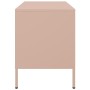 Mueble de TV acero rosa 68x39x50,5 cm de , Muebles TV - Ref: Foro24-842936, Precio: 80,25 €, Descuento: %