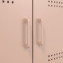 Mueble de TV acero rosa 68x39x50,5 cm de , Muebles TV - Ref: Foro24-842936, Precio: 80,25 €, Descuento: %