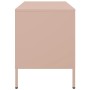 Muebles de TV 2 piezas acero rosa 68x39x50,5 cm de , Muebles TV - Ref: Foro24-842997, Precio: 137,58 €, Descuento: %
