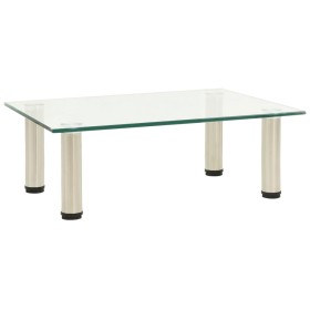 322760  TV Stand Transparent 40x35x17 cm Tempered Glass en Muebles TV | Comprar online en Foru.es