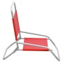 Sillas de playa plegables 2 unidades tela rojo de vidaXL, Sillas de jardín - Ref: Foro24-310367, Precio: 72,24 €, Descuento: %