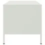 Mesa de centro acero blanco 68x50x50,5 cm de , Mesas de centro - Ref: Foro24-843035, Precio: 76,04 €, Descuento: %