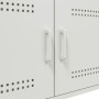 Mesa de centro acero blanco 68x50x50,5 cm de , Mesas de centro - Ref: Foro24-843035, Precio: 90,44 €, Descuento: %