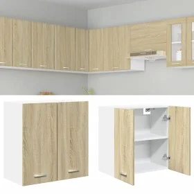 Armario colgante cocina contrachapada roble 60x31x60 cm de , Armarios de cocina - Ref: Foro24-849620, Precio: 50,90 €, Descue...