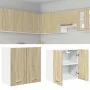 Armario colgante cocina contrachapada roble 60x31x60 cm de , Armarios de cocina - Ref: Foro24-849620, Precio: 50,90 €, Descue...