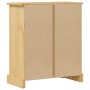 Armario de baño Corona madera maciza de pino 70x33x80 cm de , Muebles de baño - Ref: Foro24-4013404, Precio: 118,39 €, Descue...