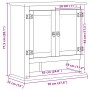 Armario de baño Corona madera maciza de pino 70x33x71,5 cm de , Muebles de baño - Ref: Foro24-4013406, Precio: 118,54 €, Desc...