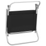 Sillas de playa plegables 2 unidades tela negras de vidaXL, Sillas de jardín - Ref: Foro24-310366, Precio: 72,24 €, Descuento: %