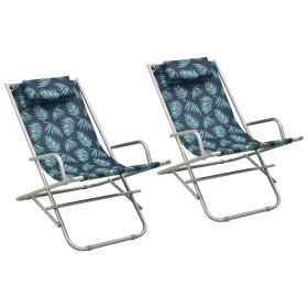 Schaukelstühle 2 Einheiten Blattstahl Stanzen von vidaXL, Liegen - Ref: Foro24-310342, Preis: 121,17 €, Rabatt: %