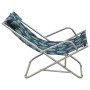 Sillas mecedoras 2 unidades acero estampado de hojas de vidaXL, Tumbonas - Ref: Foro24-310342, Precio: 129,30 €, Descuento: %