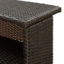 Juego de bar de jardín de 5 piezas con cojines ratán PE marrón de , Conjuntos de jardín - Ref: Foro24-3261485, Precio: 411,94...