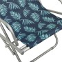 Sillas mecedoras 2 unidades acero estampado de hojas de vidaXL, Tumbonas - Ref: Foro24-310342, Precio: 129,30 €, Descuento: %