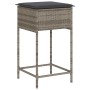 Juego de bar de jardín 9 piezas con cojines ratán PE gris de , Conjuntos de jardín - Ref: Foro24-3261514, Precio: 560,81 €, D...
