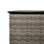 Juego de bar de jardín 9 piezas con cojines ratán PE gris de , Conjuntos de jardín - Ref: Foro24-3261514, Precio: 560,81 €, D...