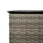 Juego de bar de jardín 5 piezas con cojines ratán PE gris de , Conjuntos de jardín - Ref: Foro24-3261516, Precio: 428,19 €, D...