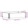 Collar de palet madera maciza de pino marrón 80x60 cm de , Plataformas de carga y palés - Ref: Foro24-4010267, Precio: 35,14 ...