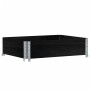 Collar de palet madera maciza de pino negro 80x60 cm de , Plataformas de carga y palés - Ref: Foro24-4010265, Precio: 43,23 €...