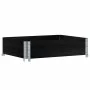 Collar de palet madera maciza de pino negro 80x60 cm de , Plataformas de carga y palés - Ref: Foro24-4010265, Precio: 42,30 €...