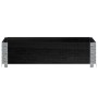 Collar de palet madera maciza de pino negro 80x60 cm de , Plataformas de carga y palés - Ref: Foro24-4010265, Precio: 43,23 €...