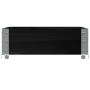 Collar de palet madera maciza de pino negro 80x60 cm de , Plataformas de carga y palés - Ref: Foro24-4010265, Precio: 43,23 €...