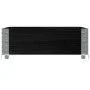 Collar de palet madera maciza de pino negro 80x60 cm de , Plataformas de carga y palés - Ref: Foro24-4010265, Precio: 42,30 €...