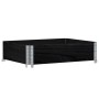 Collar de palet madera maciza de pino negro 80x60 cm de , Plataformas de carga y palés - Ref: Foro24-4010265, Precio: 43,23 €...