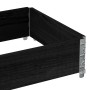 Collar de palet madera maciza de pino negro 80x60 cm de , Plataformas de carga y palés - Ref: Foro24-4010265, Precio: 43,23 €...