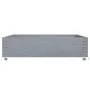 Collar de palet madera maciza de pino gris 120x80 cm de , Plataformas de carga y palés - Ref: Foro24-4010273, Precio: 43,79 €...