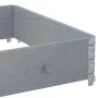 Collar de palet madera maciza de pino gris 120x80 cm de , Plataformas de carga y palés - Ref: Foro24-4010273, Precio: 43,79 €...
