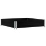 Collar de palet madera maciza de pino negro 100x100 cm de , Plataformas de carga y palés - Ref: Foro24-4010286, Precio: 52,08...