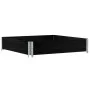 Collar de palet madera maciza de pino negro 100x100 cm de , Plataformas de carga y palés - Ref: Foro24-4010286, Precio: 41,72...