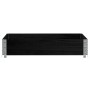 Collar de palet madera maciza de pino negro 100x100 cm de , Plataformas de carga y palés - Ref: Foro24-4010286, Precio: 52,08...