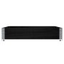 Collar de palet madera maciza de pino negro 100x100 cm de , Plataformas de carga y palés - Ref: Foro24-4010286, Precio: 52,08...