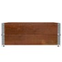 Collares de palets 2 uds madera maciza pino marrón 100x100 cm de , Plataformas de carga y palés - Ref: Foro24-4010292, Precio...