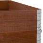 Collares de palets 2 uds madera maciza pino marrón 100x100 cm de , Plataformas de carga y palés - Ref: Foro24-4010292, Precio...
