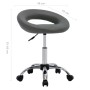 Silla de trabajo con ruedas cuero sintético gris de vidaXL, Sillas de oficina - Ref: Foro24-323668, Precio: 74,45 €, Descuent...