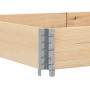 Collar de palet madera maciza de pino 150x100 cm de , Plataformas de carga y palés - Ref: Foro24-4010301, Precio: 61,03 €, De...