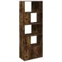 Estantería madera de ingeniería roble ahumado 70x36x189 cm de , Librerías y estanterías - Ref: Foro24-3295321, Precio: 117,39...