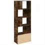 Estantería madera de ingeniería roble ahumado 70x36x189 cm de , Librerías y estanterías - Ref: Foro24-3295321, Precio: 117,39...