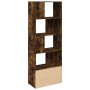 Estantería madera de ingeniería roble ahumado 70x36x189 cm de , Librerías y estanterías - Ref: Foro24-3295321, Precio: 118,99...