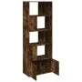 Estantería madera de ingeniería roble ahumado 70x36x189 cm de , Librerías y estanterías - Ref: Foro24-3295321, Precio: 117,39...