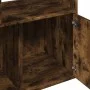Estantería madera de ingeniería roble ahumado 70x36x189 cm de , Librerías y estanterías - Ref: Foro24-3295321, Precio: 117,39...